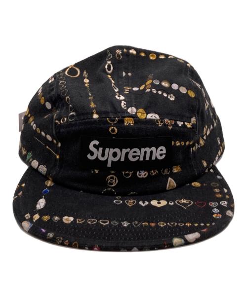 SUPREME（シュプリーム）Supreme (シュプリーム) Mike Kelley (マイクケリー) コラボキャンプキャップ ブラック 未使用品の古着・服飾アイテム