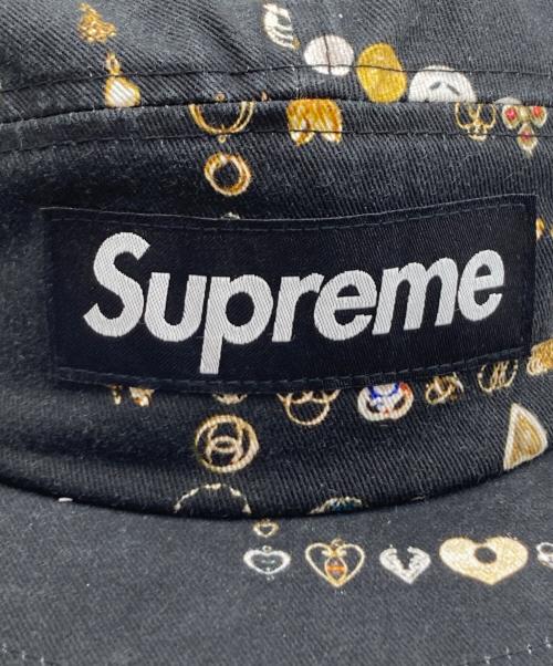SUPREME（シュプリーム）Supreme (シュプリーム) Mike Kelley (マイクケリー) コラボキャンプキャップ ブラック 未使用品の古着・服飾アイテム