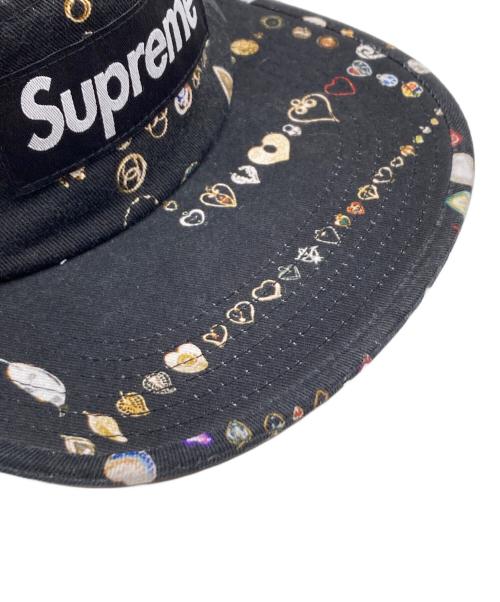 SUPREME（シュプリーム）Supreme (シュプリーム) Mike Kelley (マイクケリー) コラボキャンプキャップ ブラック 未使用品の古着・服飾アイテム