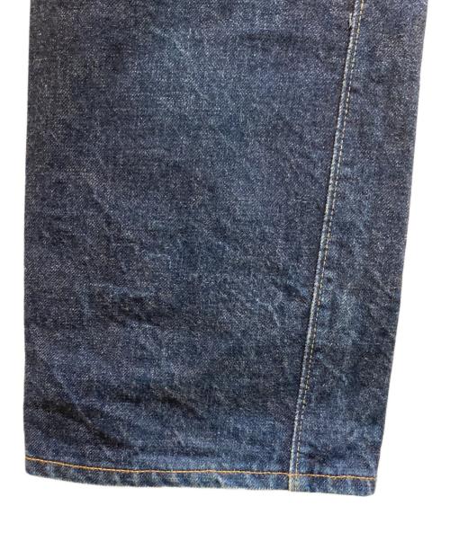 DENIME（ドゥニーム）DENIME (ドゥニーム) 220A XXモデル オフセット セルビッチデニムパンツ インディゴ サイズ:W32 L32の古着・服飾アイテム