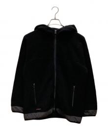 MountainEquipment（マウンテンイクィップメント）の古着「ウールボアフーディージャケット」｜ブラック
