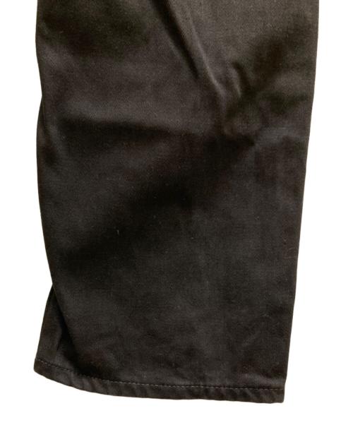 WAREHOUSE（ウエアハウス）WAREHOUSE (ウエアハウス) セルビッチサテンパンツ ブラック サイズ:32の古着・服飾アイテム