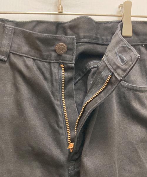 WAREHOUSE（ウエアハウス）WAREHOUSE (ウエアハウス) セルビッチサテンパンツ ブラック サイズ:32の古着・服飾アイテム