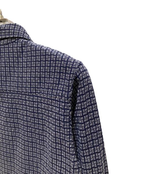 GAIJIN MADE（ガイジンメイド）GAIJIN MADE (ガイジンメイド) 刺し子チェックシャツ インディゴ サイズ:2の古着・服飾アイテム