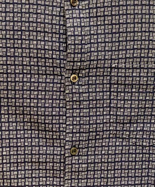 GAIJIN MADE（ガイジンメイド）GAIJIN MADE (ガイジンメイド) 刺し子チェックシャツ インディゴ サイズ:2の古着・服飾アイテム