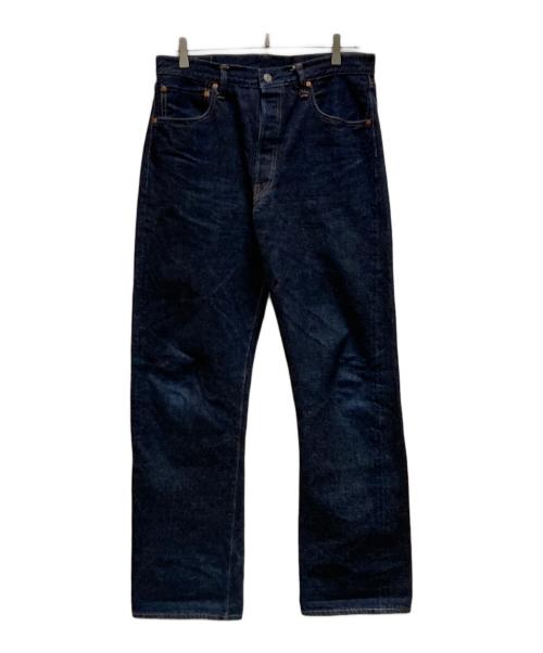 DENIME（ドゥニーム）DENIME (ドゥニーム) 220A オフセット デニムパンツ インディゴ サイズ:W33 L30の古着・服飾アイテム