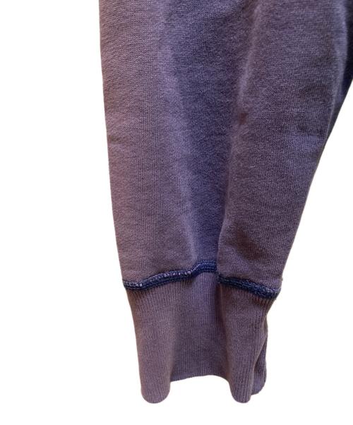 POLO RALPH LAUREN（ポロ・ラルフローレン）POLO RALPH LAUREN (ポロ・ラルフローレン) ガゼット付きロゴワッペンスウエット パープル サイズ:Ⅼの古着・服飾アイテム