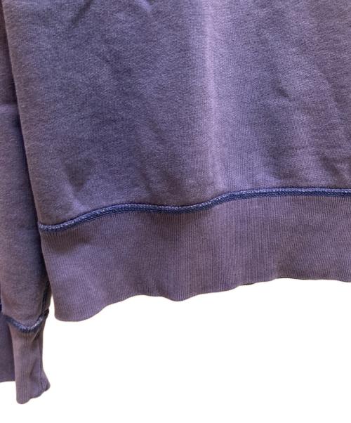 POLO RALPH LAUREN（ポロ・ラルフローレン）POLO RALPH LAUREN (ポロ・ラルフローレン) ガゼット付きロゴワッペンスウエット パープル サイズ:Ⅼの古着・服飾アイテム