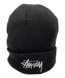 stussy×NIKE（ステューシー×ナイキ）の古着「カフ ビーニー "ブラック"」｜ブラック