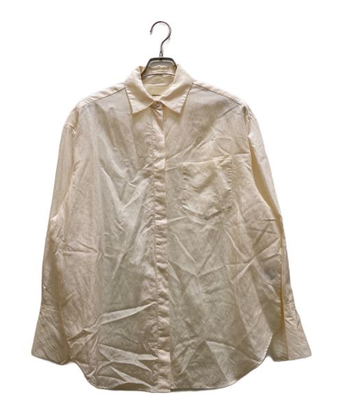 TODAYFUL（トゥデイフル）TODAYFUL (トゥデイフル) シルキーポケットシャツ ベージュ サイズ:Fの古着・服飾アイテム