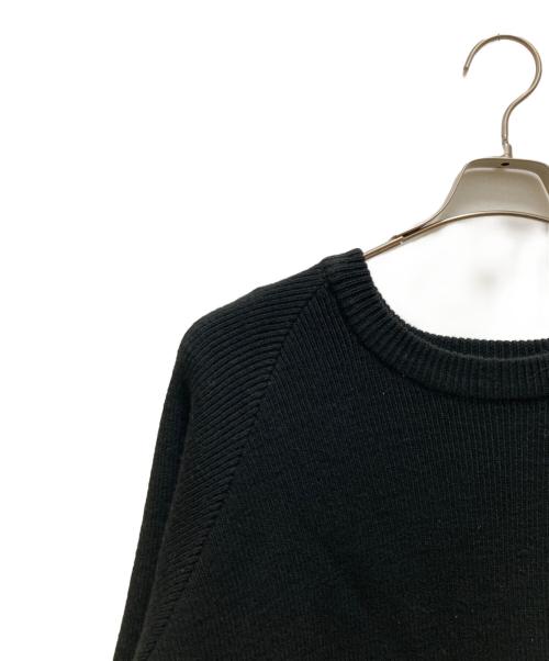 CDG（シーディージー）CDG (シーディージー) Lochaven Of Scotland (ロックエーベン オブ スコットランド) コラボサイドスリットニット ブラック サイズ:ｘｘｌの古着・服飾アイテム
