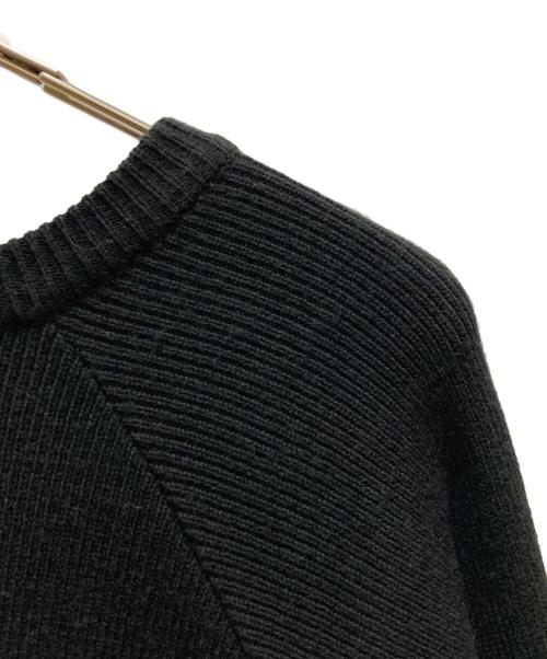 CDG（シーディージー）CDG (シーディージー) Lochaven Of Scotland (ロックエーベン オブ スコットランド) コラボサイドスリットニット ブラック サイズ:ｘｘｌの古着・服飾アイテム