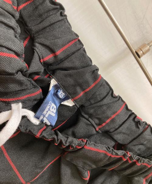 BLACK COMME des GARCONS（ブラックコムデギャルソン）BLACK COMME des GARCONS (ブラックコムデギャルソン) エステルチェックスカート ブラック×レッド サイズ:XSの古着・服飾アイテム