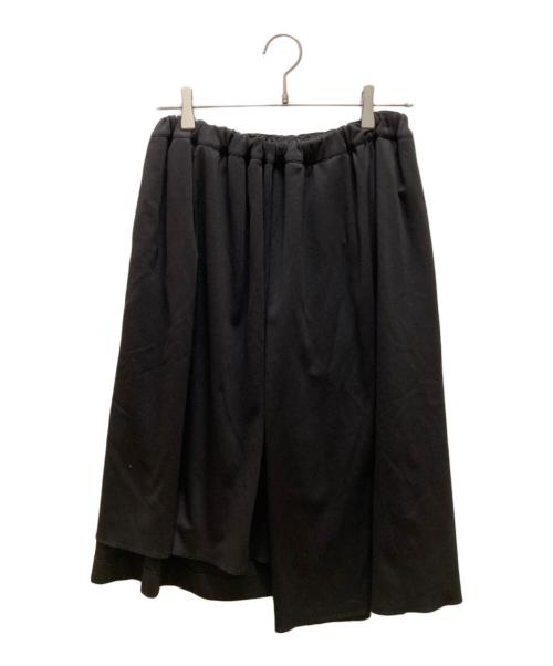 COMME des GARCONS COMME des GARCONS（コムデギャルソン コムデギャルソン）COMME des GARCONS COMME des GARCONS (コムデギャルソン コムデギャルソン) アシメントリーイージースカート ブラック サイズ:Sの古着・服飾アイテム