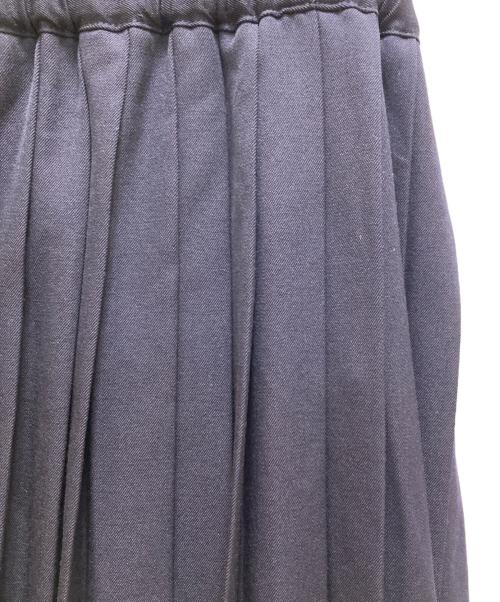 COMME des GARCONS COMME des GARCONS（コムデギャルソン コムデギャルソン）COMME des GARCONS COMME des GARCONS (コムデギャルソン コムデギャルソン) アシメントリーイージープリーツスカート ダークネイビー サイズ:ＳＳの古着・服飾アイテム