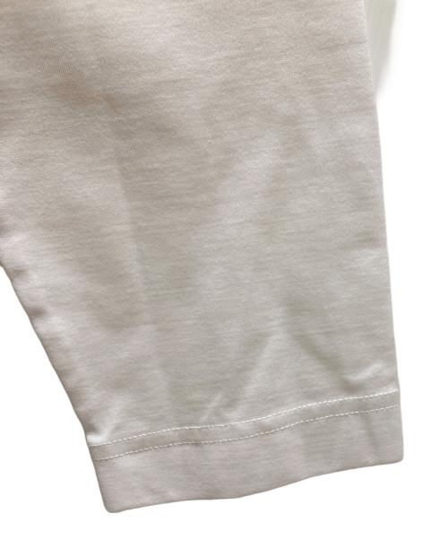 BLACK LABEL CRESTBRIDGE（ブラックレーベル クレストブリッジ）BLACK LABEL CRESTBRIDGE (ブラックレーベル クレストブリッジ) ストライプチェックカットソー ホワイト サイズ:Ⅼの古着・服飾アイテム