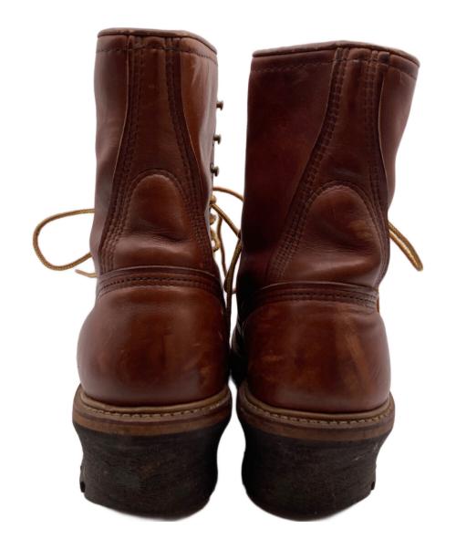 RED WING（レッドウィング）RED WING (レッドウィング) ロガーブーツ ブラウン サイズ: 7 1/2 Dの古着・服飾アイテム