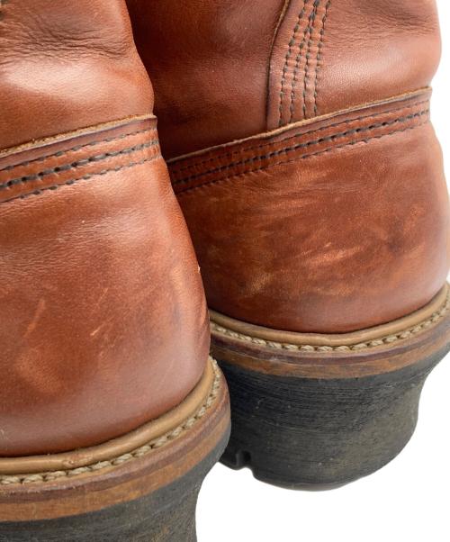 RED WING（レッドウィング）RED WING (レッドウィング) ロガーブーツ ブラウン サイズ: 7 1/2 Dの古着・服飾アイテム