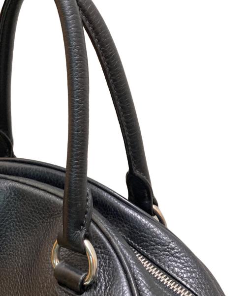 PRADA（プラダ）PRADA (プラダ) 2WAYレザーボストンバッグ ブラウンの古着・服飾アイテム