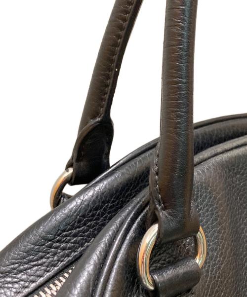 PRADA（プラダ）PRADA (プラダ) 2WAYレザーボストンバッグ ブラウンの古着・服飾アイテム
