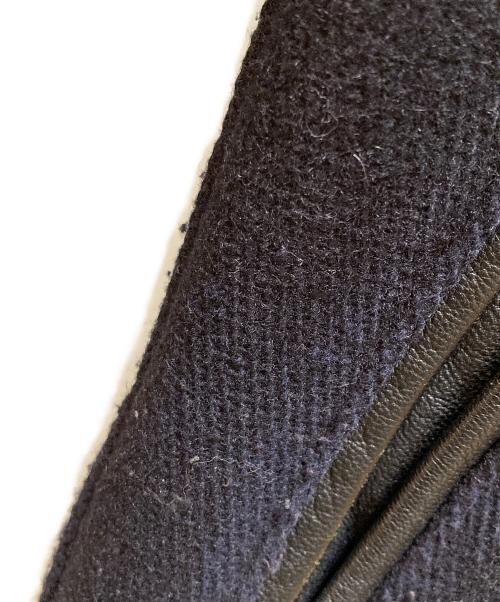 Schott（ショット）Schott (ショット) ワンスターメルトンダブルピーコート ブラック サイズ:１４の古着・服飾アイテム
