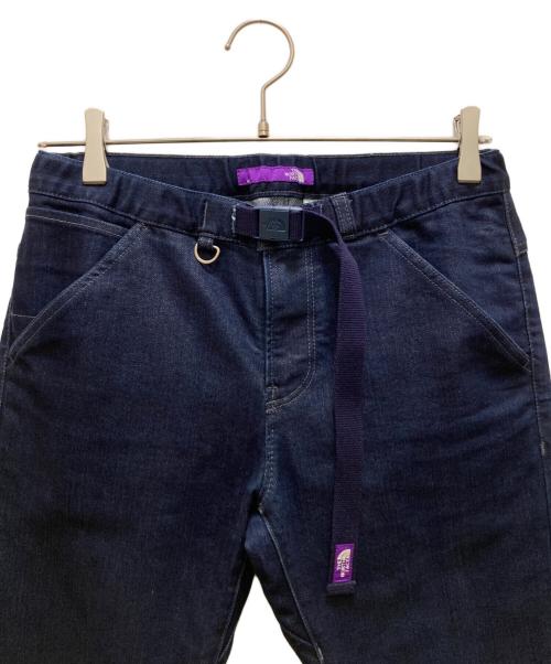 THE NORTHFACE PURPLELABEL（ザ・ノースフェイス パープルレーベル）THE NORTHFACE PURPLELABEL (ザ・ノースフェイス パープルレーベル) Webbing Belt Denim Pants インディゴ サイズ:WSの古着・服飾アイテム