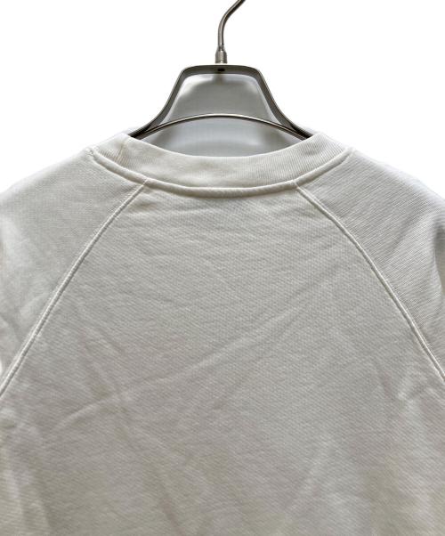 maison kitsune（メゾンキツネ）maison kitsune (メゾンキツネ) DOUBLE FOX HEAD PATCH CLASSIC SWEATSHIRT アイボリー サイズ:XSの古着・服飾アイテム
