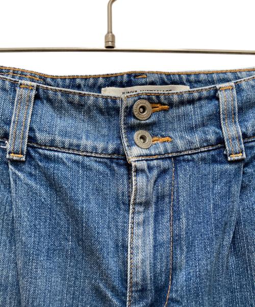 JUNYA WATANABE COMME des GARCONS（ジュンヤワタナベ コムデギャルソン）JUNYA WATANABE COMME des GARCONS ((ジュンヤワタナベ コムデギャルソン) 2タックワイドデニムパンツ インディゴ サイズ:Sの古着・服飾アイテム