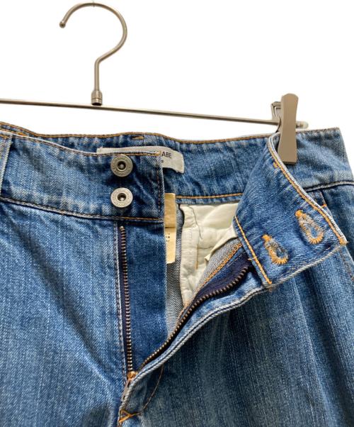 JUNYA WATANABE COMME des GARCONS（ジュンヤワタナベ コムデギャルソン）JUNYA WATANABE COMME des GARCONS ((ジュンヤワタナベ コムデギャルソン) 2タックワイドデニムパンツ インディゴ サイズ:Sの古着・服飾アイテム