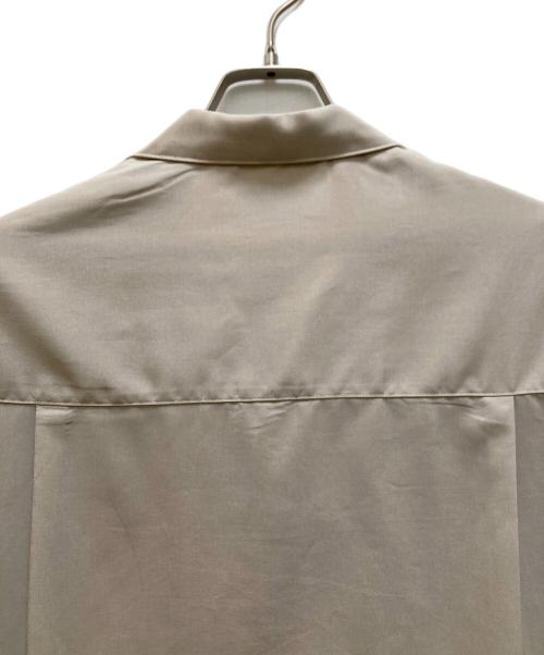 EVISEN（エビセン）EVISEN (エビセン) スケートボードアイ・ファイアオープンカラーシャツ ベージュ サイズ:Mの古着・服飾アイテム