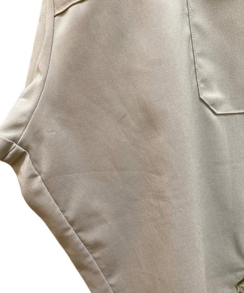 EVISEN（エビセン）EVISEN (エビセン) スケートボードアイ・ファイアオープンカラーシャツ ベージュ サイズ:Mの古着・服飾アイテム