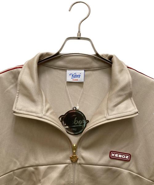KEBOZ（ケボズ）KEBOZ (ケボズ) JERSEY TRACK JACKET ベージュ サイズ:XL 未使用品の古着・服飾アイテム