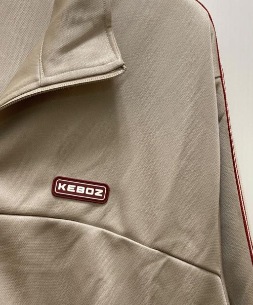 KEBOZ（ケボズ）KEBOZ (ケボズ) JERSEY TRACK JACKET ベージュ サイズ:XL 未使用品の古着・服飾アイテム
