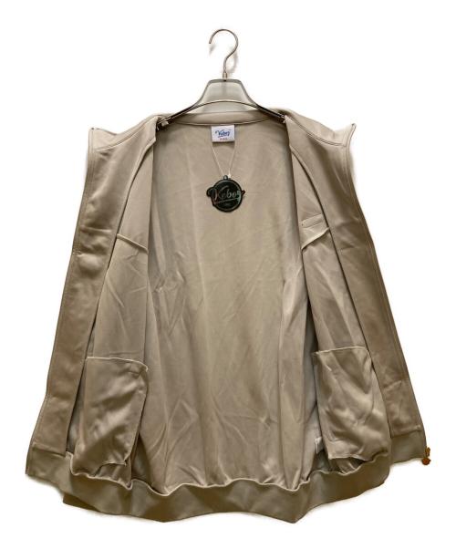 KEBOZ（ケボズ）KEBOZ (ケボズ) JERSEY TRACK JACKET ベージュ サイズ:XL 未使用品の古着・服飾アイテム