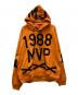 JORDAN（ジョーダン）の古着「ジョーダン NC フリース L/S フーディ」｜オレンジ