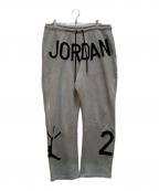 JORDANジョーダン）の古着「NC フリース パンツ」｜グレー