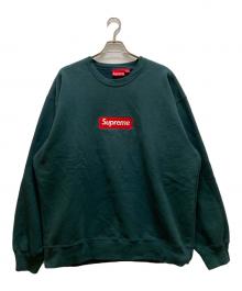 SUPREME（シュプリーム）の古着「BOX LOGO CREW NECK」｜グリーン