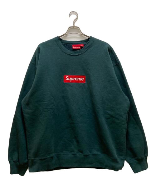 SUPREME（シュプリーム）Supreme (シュプリーム) BOX LOGO CREW NECK グリーン サイズ:XXLの古着・服飾アイテム