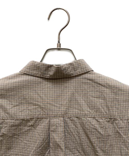 A.P.C.（アーペーセー）A.P.C. (アーペーセー) チェックシャツ ベージュ サイズ:Lの古着・服飾アイテム