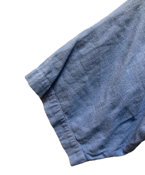 COMOLI（コモリ）COMOLI (コモリ) ベタシャンオープンカラーシャツ ブルー サイズ:1の古着・服飾アイテム