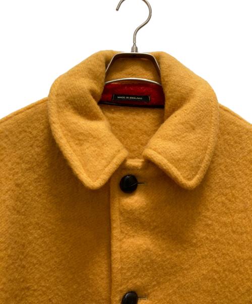 MONTGOMERY（モンゴメリー）MONTGOMERY (モンゴメリー) ブランケットコート イエロー サイズ:UK40の古着・服飾アイテム