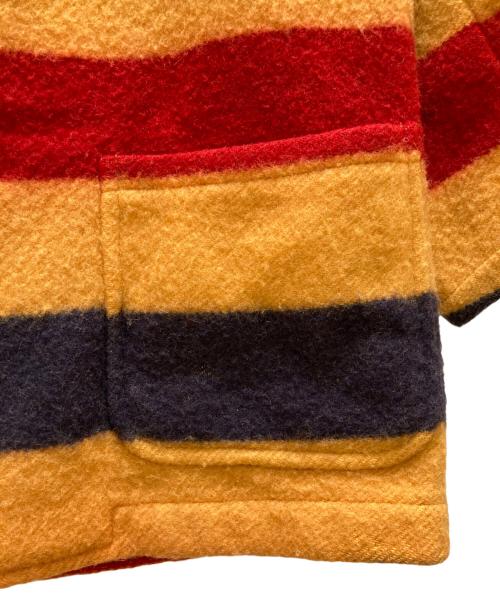 MONTGOMERY（モンゴメリー）MONTGOMERY (モンゴメリー) ブランケットコート イエロー サイズ:UK40の古着・服飾アイテム