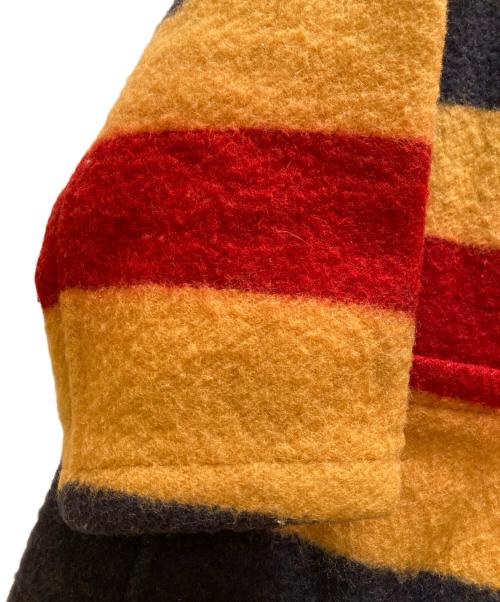 MONTGOMERY（モンゴメリー）MONTGOMERY (モンゴメリー) ブランケットコート イエロー サイズ:UK40の古着・服飾アイテム