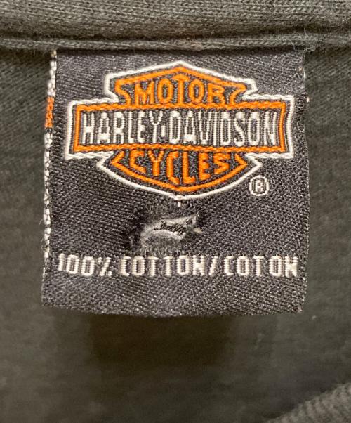 HARLEY-DAVIDSON（ハーレーダビッドソン）HARLEY-DAVIDSON (ハーレーダビッドソン) 00S バー＆シールドロングスリーブカットソー ブラック サイズ:不明の古着・服飾アイテム