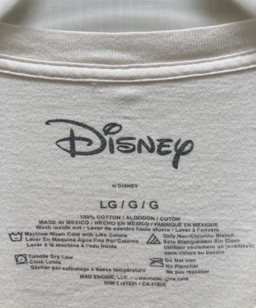 DISNEY（ディズニー）DISNEY (ディズニー) ヴィンテージTシャツ ホワイト サイズ:Lの古着・服飾アイテム