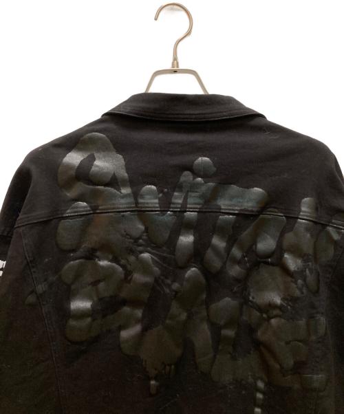 SWITCHBLADE（スイッチブレード）SWITCHBLADE (スイッチブレード) GRAPHIC PRINT DENIM ブラック サイズ:Lの古着・服飾アイテム