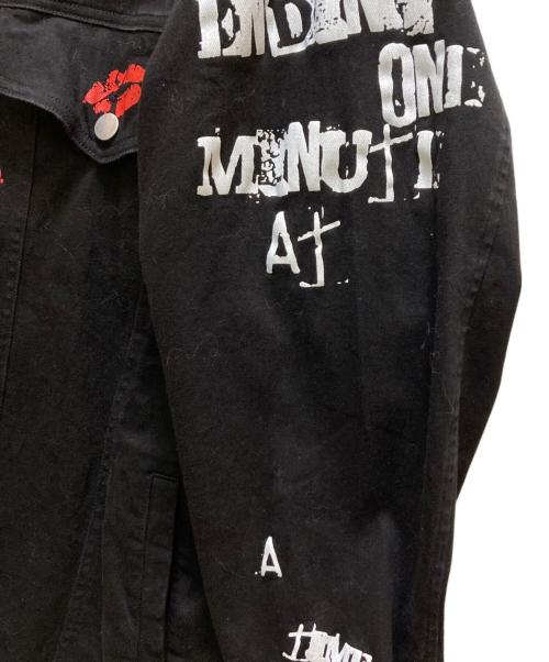 SWITCHBLADE（スイッチブレード）SWITCHBLADE (スイッチブレード) GRAPHIC PRINT DENIM ブラック サイズ:Lの古着・服飾アイテム