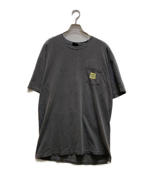 stussy（ステューシー）stussy (ステューシー) ポケットTシャツ グレー サイズ:XLの古着・服飾アイテム