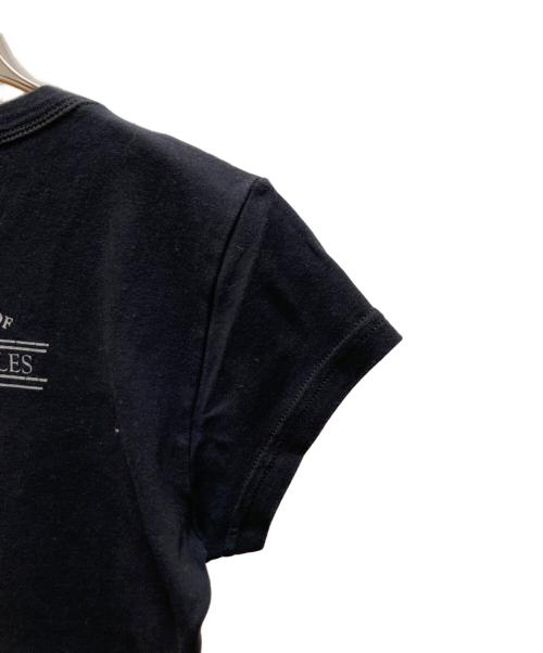 HARLEY-DAVIDSON（ハーレーダビッドソン）HARLEY-DAVIDSON (ハーレーダビッドソン) ヴィンテージラインストーンロゴTシャツ ブラック サイズ:Mの古着・服飾アイテム