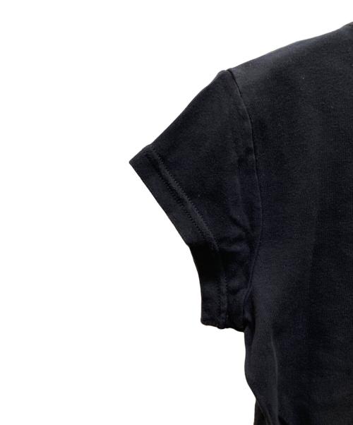 HARLEY-DAVIDSON（ハーレーダビッドソン）HARLEY-DAVIDSON (ハーレーダビッドソン) ヴィンテージラインストーンロゴTシャツ ブラック サイズ:Mの古着・服飾アイテム